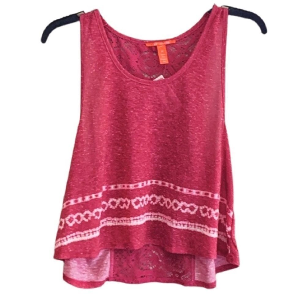 Chelsea & Violet crop top NWT